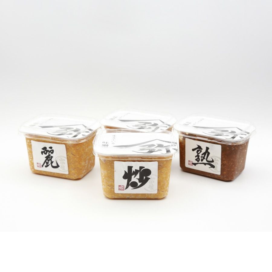 生きている味噌400gカップ×4 特別セレクション（炒×2カップ・麗×1